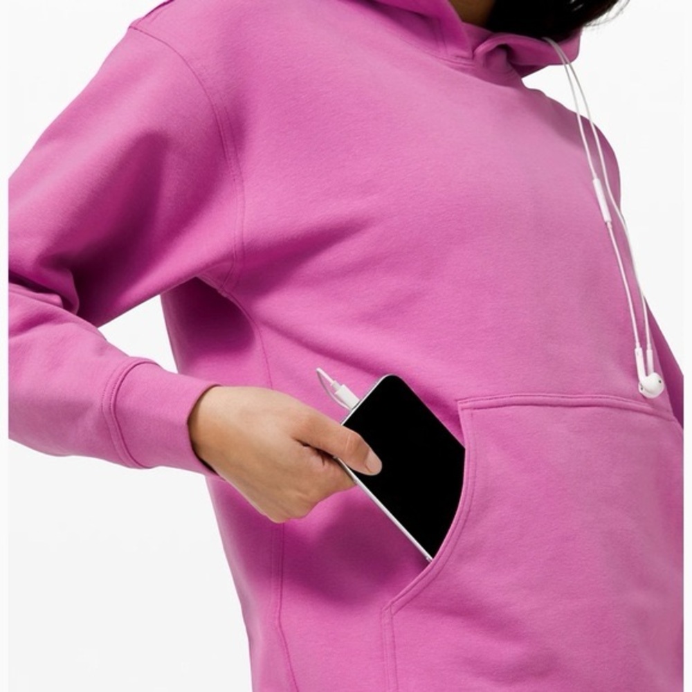 Lululemon All Yours Hoodie in Magenta Glow